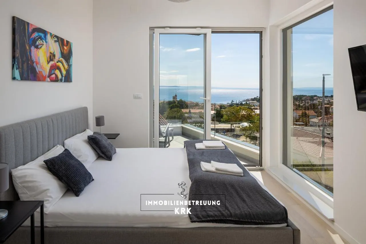 Penthouse Seaview Emilia Apartment Krk Town