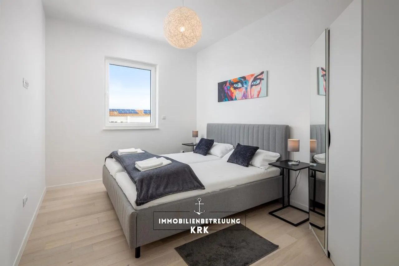 Penthouse Seaview Emilia Apartment Krk Town Croatia