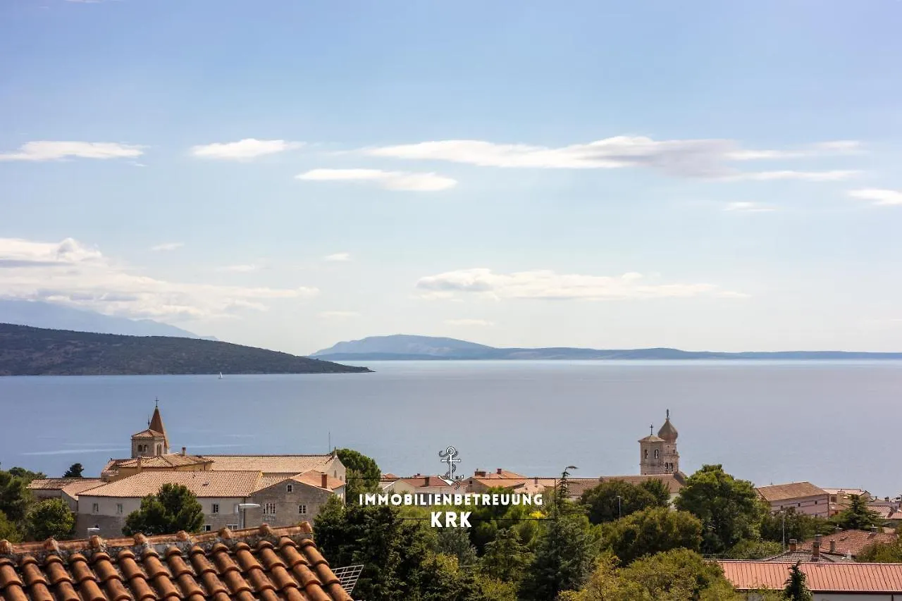 Penthouse Seaview Emilia Apartment Krk Town Croatia