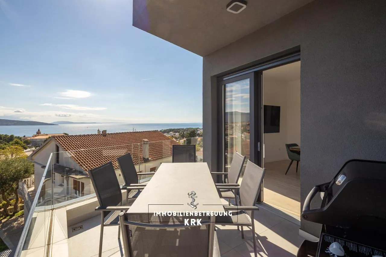 Penthouse Seaview Emilia Apartment Krk Town 0*,  Croatia