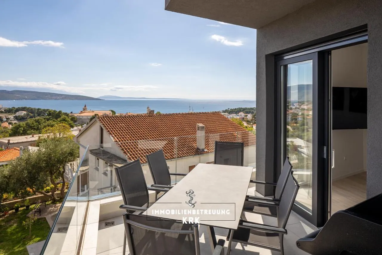 Penthouse Seaview Emilia Apartment Krk Town