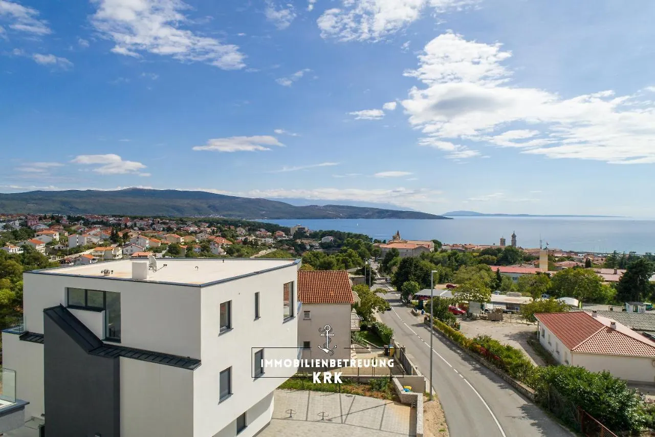 Penthouse Seaview Emilia Apartment Krk Town