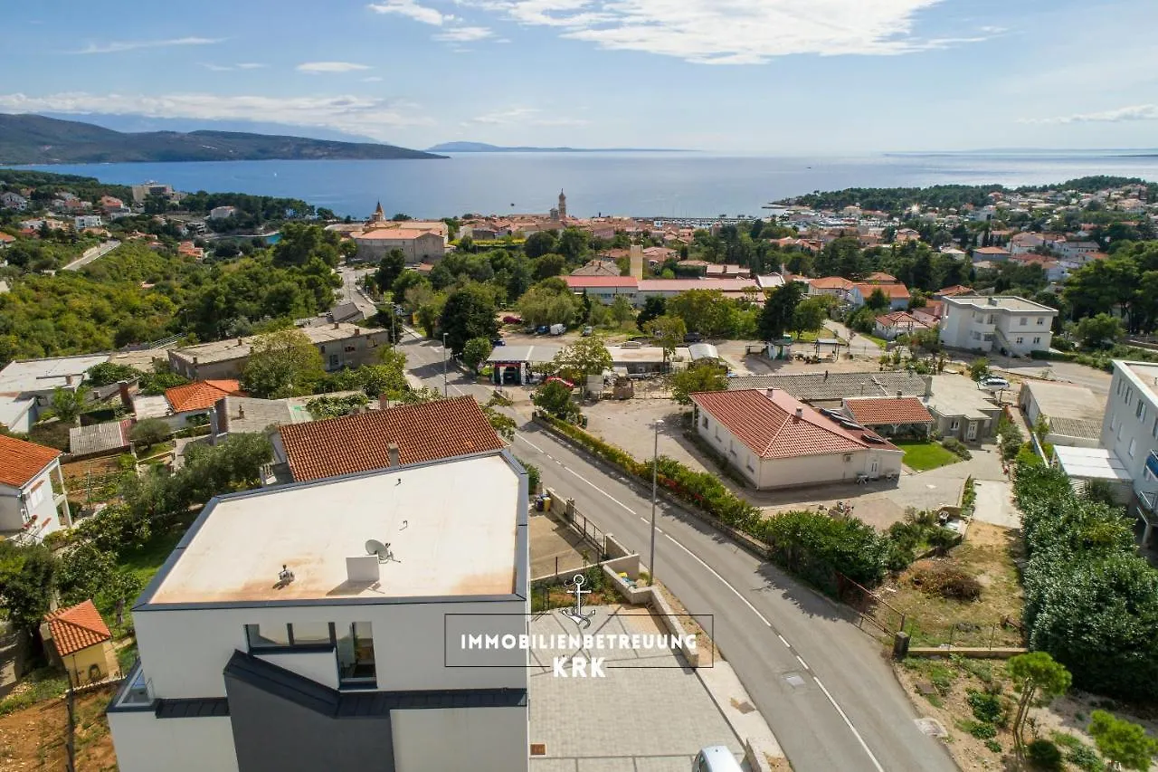 Penthouse Seaview Emilia Apartment Krk Town