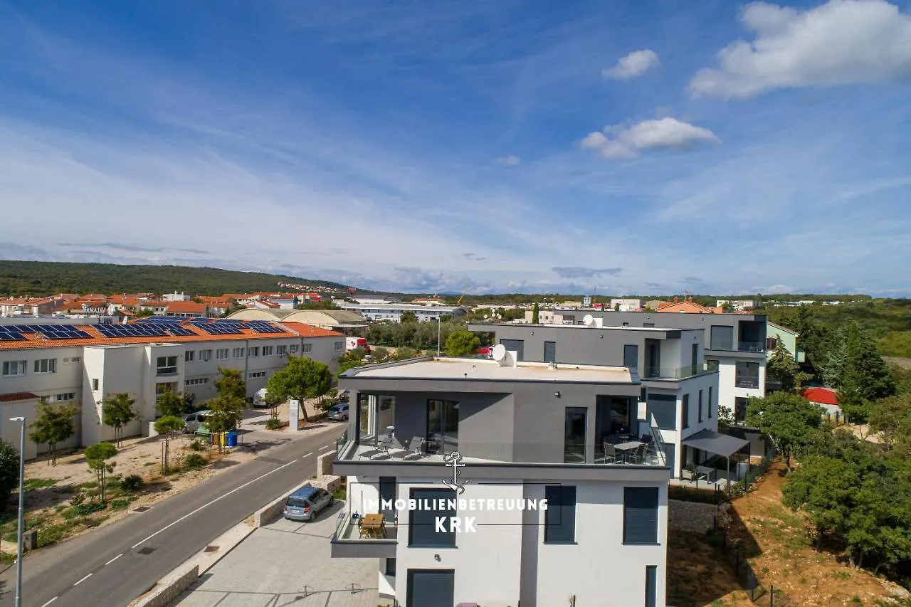 Penthouse Seaview Emilia Apartment Krk Town