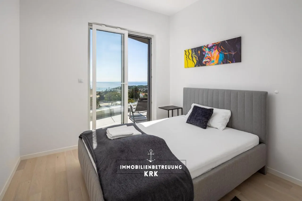 Penthouse Seaview Emilia Apartment Krk Town