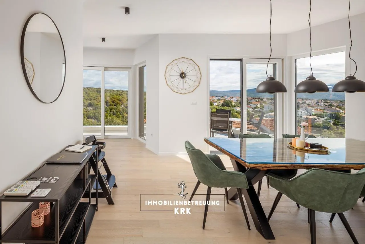 Penthouse Seaview Emilia Apartment Krk Town
