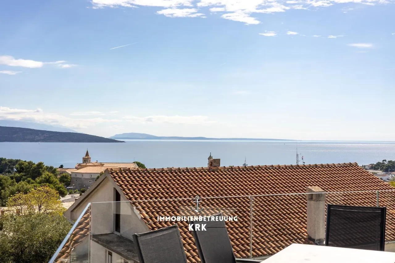 Penthouse Seaview Emilia Apartment Krk Town