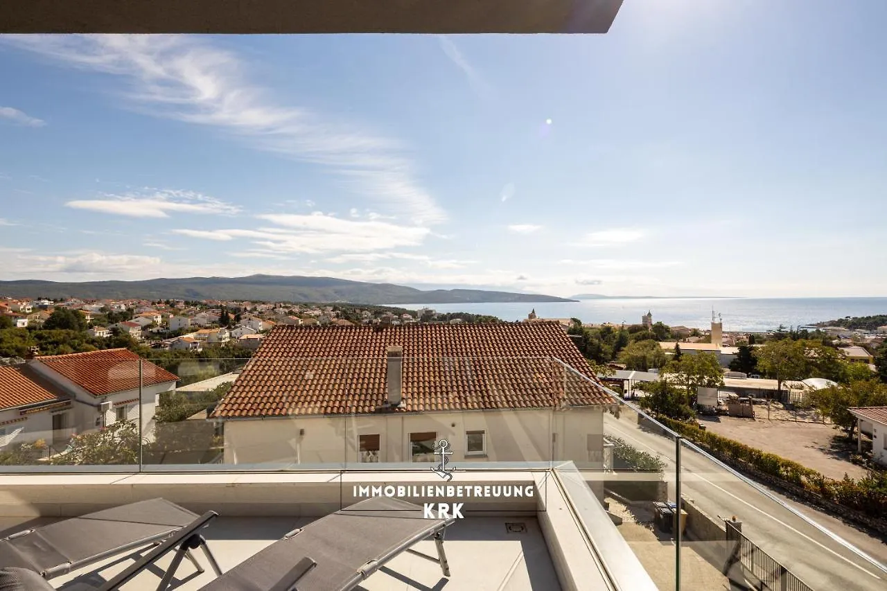 Penthouse Seaview Emilia Apartment Krk Town